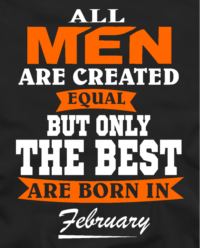 All men february